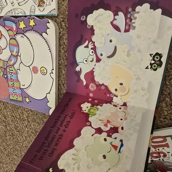 Christmas Halloween Coloring Book Set - Picture 5 of 6